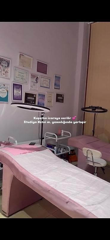 led blok: Gözəllik studiyasında kuşetka icarəsi - Məkan: Xətai metrosunun — 3