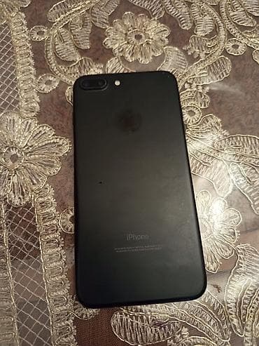 iphone 11 pro max barter: IPhone 7 Plus, 128 GB, Qara, Zəmanət, Barmaq izi — 1