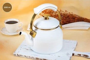 Ev üçün dekor: Yeni, rəng - Ağ, Çaydan — 1