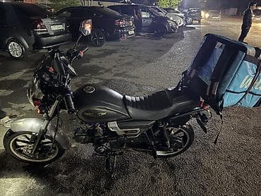 Çatdırılma üçün tam hazır motosiklet – arxa çərçivəyə bərkidilmiş iri — 5