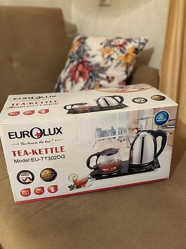 dynacord 2: Elektrikli çaynik Eurolux TEA-KETTLE çay dəsti Yenidir heç vaxt — 1