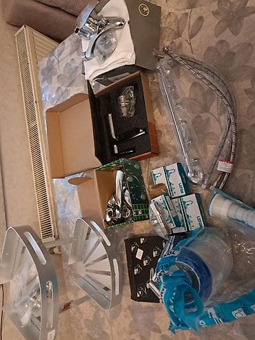 seyif: Teze karopka istfade olmuyub duş seti herbir esyasi var unitaz — 1