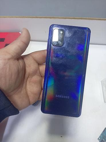 iphone telefon ucuz: Samsung Galaxy A31, 128 GB, rəng - Mavi, Zəmanət — 2