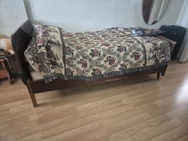 Rəflər: Təknəfərlik çarpayı, Matrassız, Siyirməsiz — 2