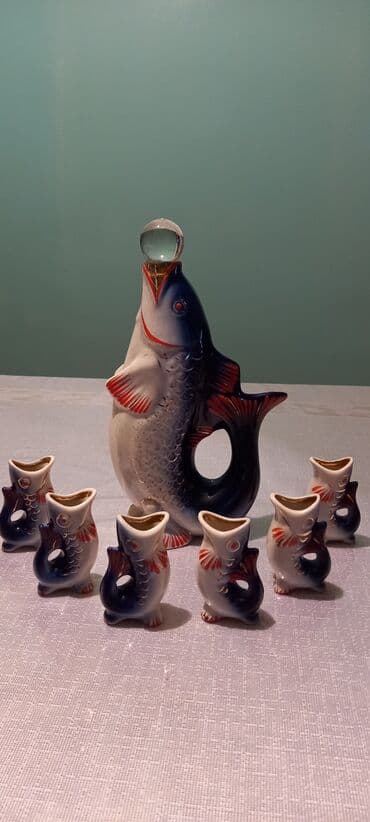 Qədimi balıq qablar