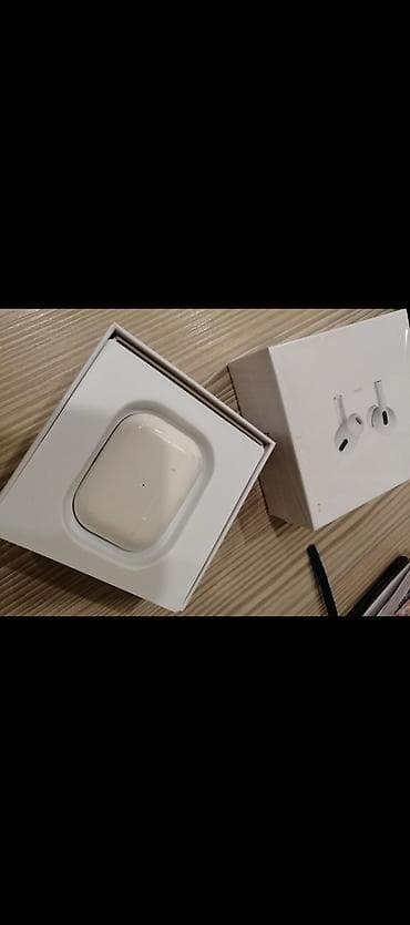 qulaqlıqlar bakı: İşlənmiş Simsiz (Bluetooth) Qulaqcıqlar, Apple, rəng - Ağ — 4