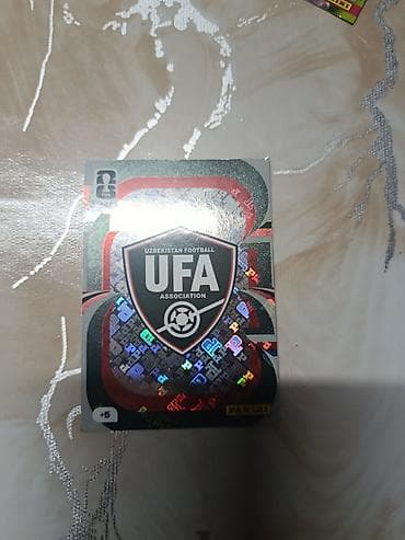 Panini futbol stiker – “Uzbekistan Football Association (UFA)” loqolu