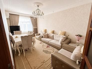 luks home: Bakı, Bakıxanov qəs., 3 otaqlı, Köhnə tikili, 85 kv. m — 1