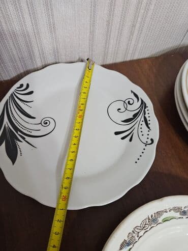 Tort və şiriniyyat qabları: Boşqablar, Keramika, Rusiya — 7