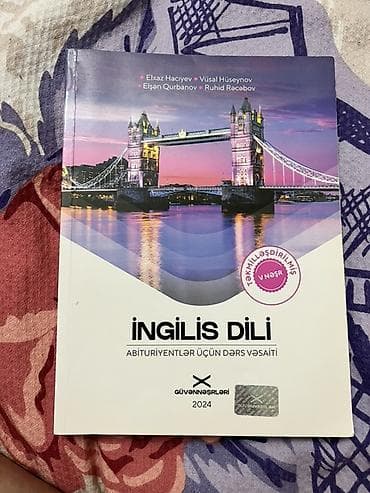 Məhsul: “İngilis dili – Abituriyentlər üçün dərs vəsaiti” Nəşriyyat — 1