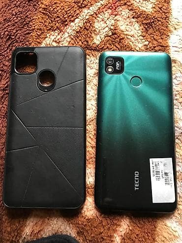 Tecno pova 2, 16 GB, rəng - Qara, Zəmanət, Sensor, İki sim kartlı