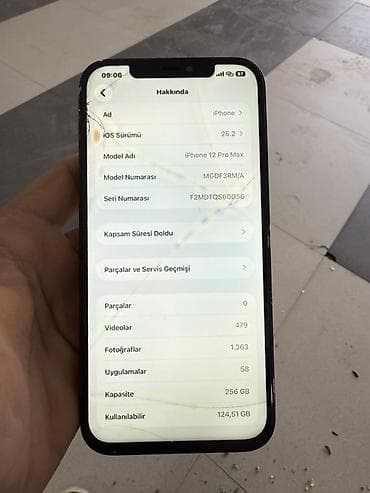 printer rəngləri: IPhone 12 Pro Max, 256 GB, Göy — 2