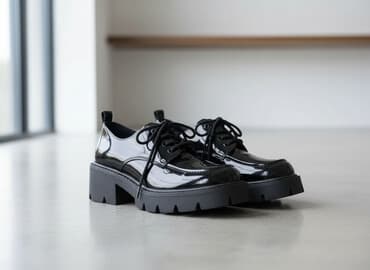 купить ботинки в баку: Размер: 43, цвет - Черный, Новый — 1