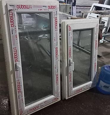 Plastik Pəncərə 60x100 =65 man 60x120=80 man 64x104=68 man 64x124=88