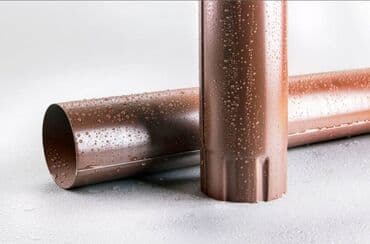 Borular poladdan drenaj; PVC, Ölçü: 102x76; 150; 100; 90. mm, L=