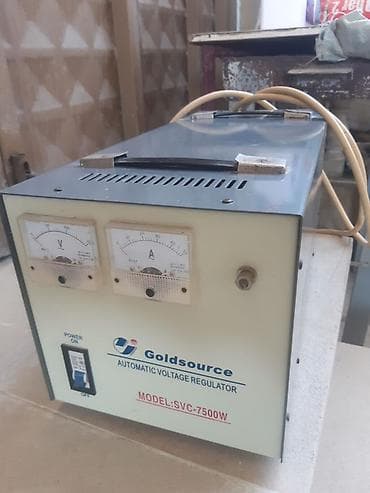 speed power plus: Goldsource Automatic Voltage Regulator – Model: SVC-7500W * Model — 1