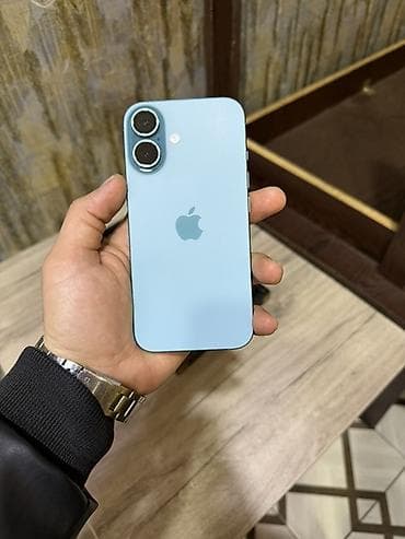 iphone 16 e satış: IPhone 16, 128 GB, Mavi — 6