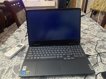 prosessor satilir: Lenovo noutbuk – 15.6" ekranlı, Intel Core prosessorlu və NVIDIA — 4