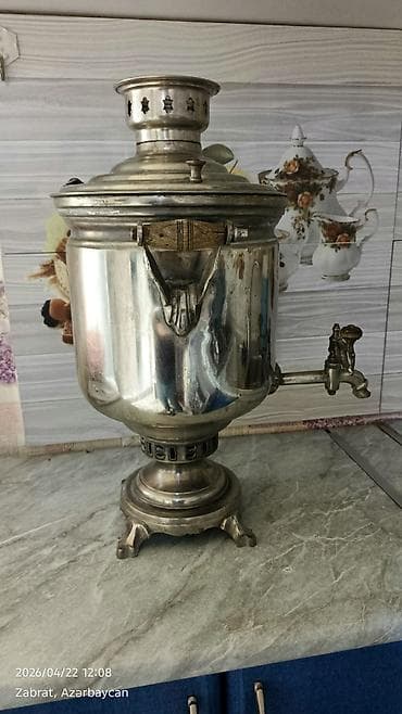 samovar qədimi: İşlənmiş Od Samovar, 7 l — 3