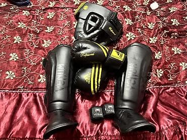 venum: Döyüş idmanları üçün tam qoruyucu dəst - Şin qorumalıqları: Venum — 1