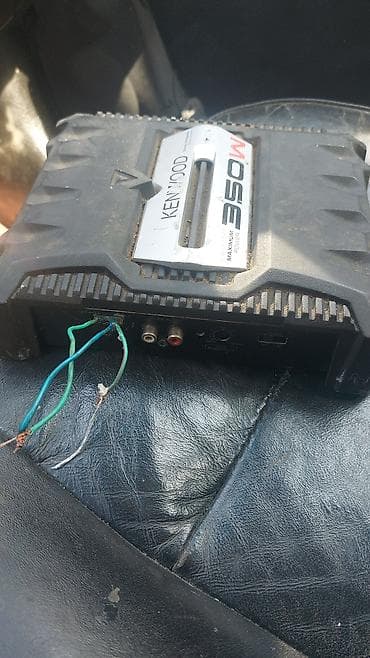 gucləndirici: Kenwood KAC-M525 avtomobil gücləndiricisi - Maksimal güc: 350W — 3