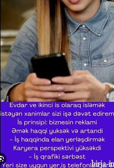 SMM menecer tələb olunur, İstənilən yaş, Təcrübəsiz lalafo.az -da SMM menecer tələb olunur, İstənilən yaş, Təcrübəsiz