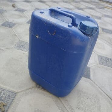 Bak, Plastik, 25 l l, İşlənmiş, Ünvandan götürmə