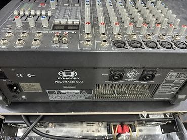 Dynacord PowerMate 600 – kompakt, gücləndiricili miks pult — 2