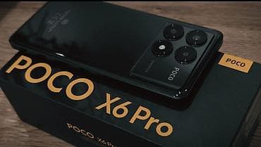 redmi not 10 ekran: Poco X6 Pro 5G, 512 GB, rəng - Qara, Sensor, Barmaq izi, Simsiz şarj — 3