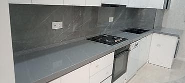 sutular: Mətbəx üçün kvars (kvars-kompozit) stolüstü və arxa panel həlli - — 5