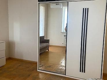 metbext dolabi: 6 qapı, Güzgülü, Qəhvəyi, Taxta, Açılan, Düz dolab — 3