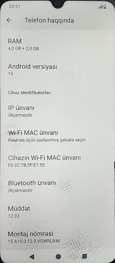 iphone 16 bakı: Redmi A5, 128 GB, rəng - Qara, Sensor, Barmaq izi, İki sim kartlı — 4