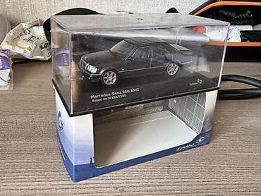 cd disk: Solido Mercedes‑Benz E60 AMG (W124 E500 bazasında) die‑cast maketi - — 7