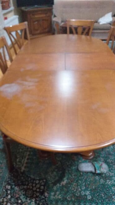 heyet ucun oturacaqlar: İşlənmiş, Masa və oturacaqlar, Dolab, Komod — 7