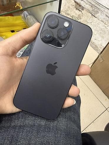 iphone 14 pro max qiymət: IPhone 14 Pro, 256 GB, Black Titanium — 9