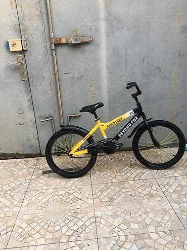 velo home: BMX tipli velosiped - Çərçivə: Qarşısı-qara, arxası-sarı rəngli — 10