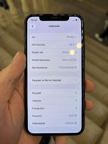 ipad air 11: IPhone 11 Pro, 256 GB, Space Gray, Face ID — 3