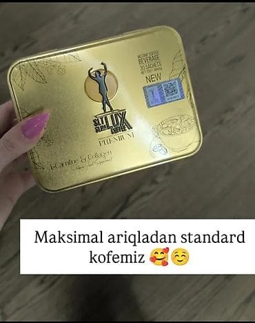 Qida məhsulları: SLT Slim Lux Coffee – Premium instant kofe içkisi - Qutuda 30 ədəd — 1