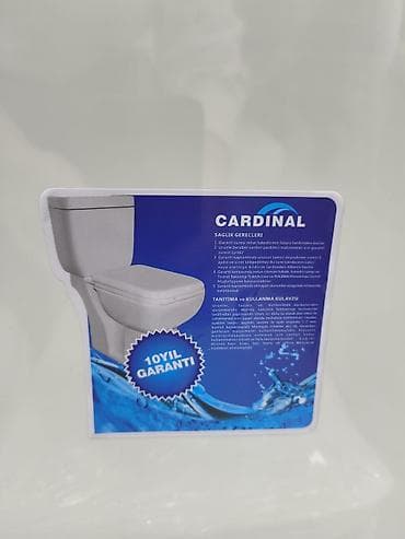 hamam ucun kabinalar: CARDINAL tualet komlekti – rezervuar və oturacaqla birlikdə - Brend — 2