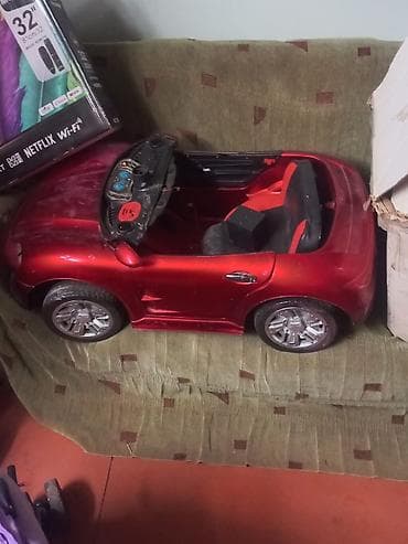 uşağ masini: Uşaq üçün elektrikli oyuncaq avtomobil dəsti - Model: 2 ədəd batareya — 2