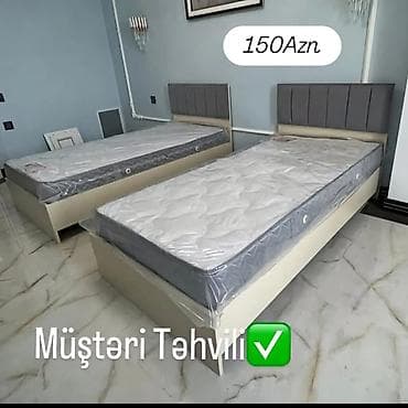 Təknəfərlik çarpayı, Bazasız, Matras ilə, Siyirməsiz lalafo.az -da Təknəfərlik çarpayı, Bazasız, Matras ilə, Siyirməsiz