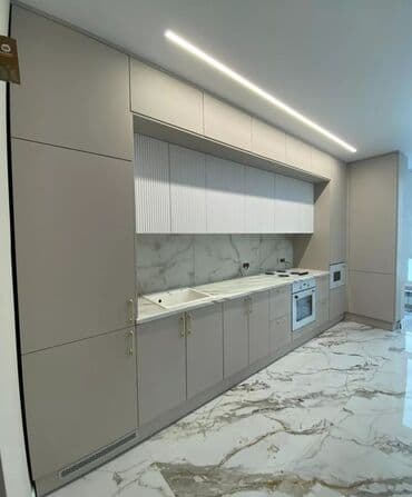 kapron çənlər: Кухонный гарнитур на заказ, Самозакрывающие петли, Ламинат гладкий, Нет кредита, Бесплатная доставка — 27