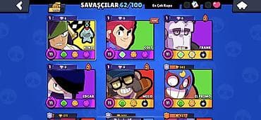 Playstation: Brawl Stars hesabı – geniş məzmunlu oyun profili( 5 ilik hesabdr — 4