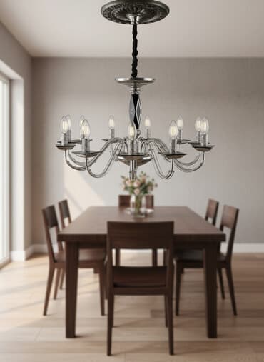 cılcıraq: Çılçıraq, 10 və daha çox lampa — 1