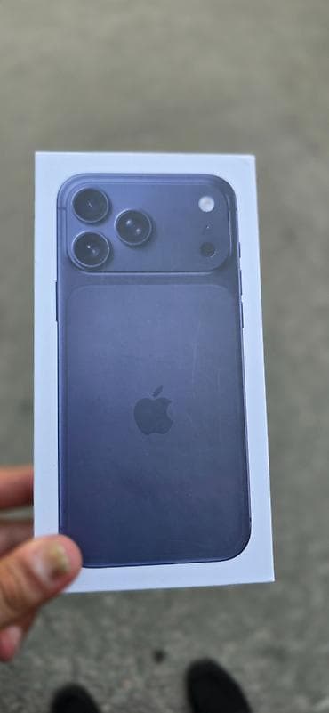 iphone 17 pro max 256: IPhone 17 Pro Max, 128 GB, Pacific Blue, Zəmanət, Face ID, Sənədlərlə — 4