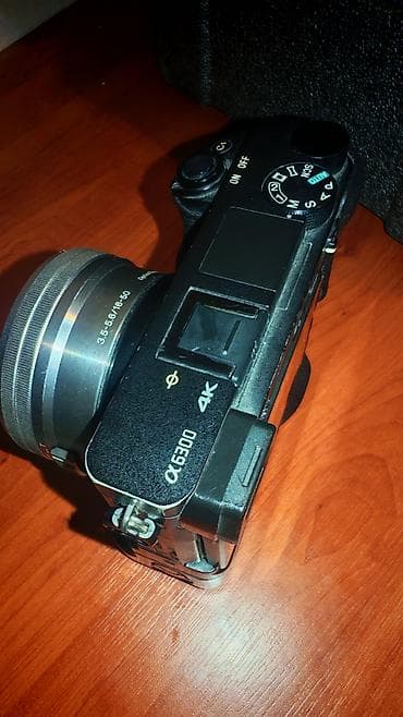 📸 Sony A6300 Tam Komplekt – Əla Vəziyyətdə! Peşəkar foto və video