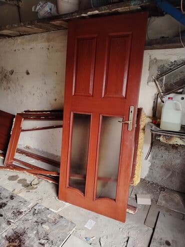 suse qiymetleri: Qonaq otağı üçün İşlənmiş Otaq qapısı 80x200 sm Şəbəkə ilə, Zəmanətsiz, Ödənişli quraşdırma, Ünvandan götürmə — 4