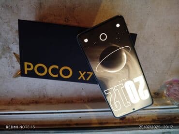 poko x5 pro: Poco X7, 256 ГБ, цвет - Синий, Отпечаток пальца — 2