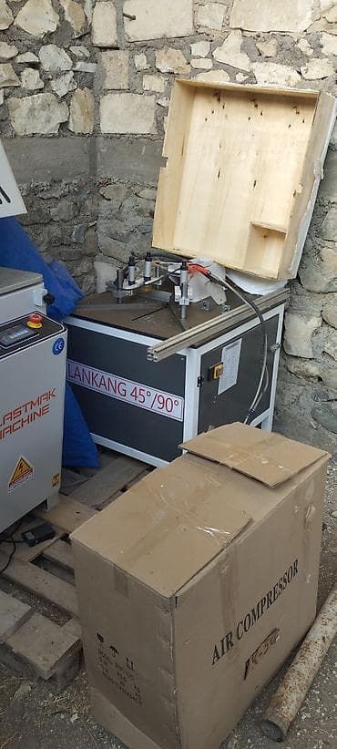 Пилы: PLASTMAK Machine + LANKANG 45°/90° künc kəsim və birləşdirmə xətti — 3