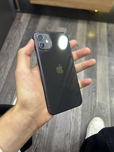 IPhone 11, 64 GB, Qara, Face ID